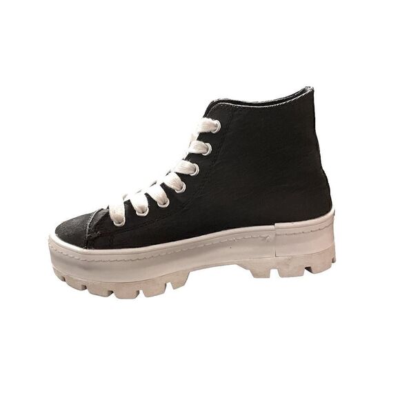 Steve Madden JShadow Lugged Sneaker - Little Kid / Big Kid - Black - 3 - Picture 2 of 5